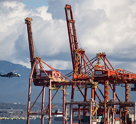 Avion de transport de grue