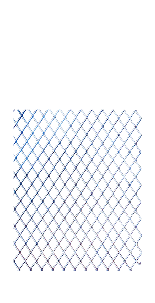 Mesh métallique élargi
