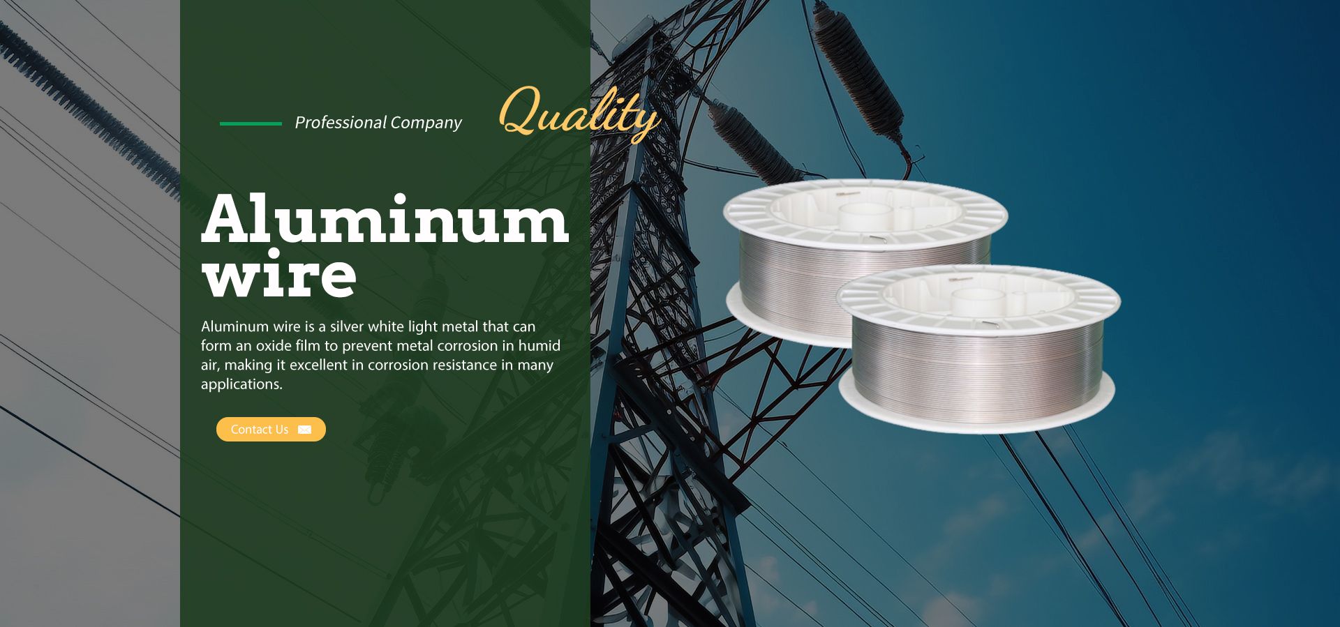 Fil d'aluminium